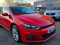 Used VW Scirocco 123 HP (90 kW) 2017 Red Coupe