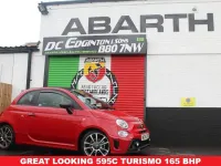 Used Abarth 595C Turismo 165 HP (121 kW) 2024 Red Cabriolet