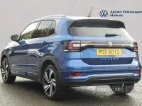 Used VW T-Cross R-line 115 HP (84 kW) 2020 Blue SUV