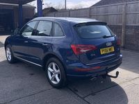Used Audi Q5 S-line plus 150 HP (110 kW) 2016 Blue SUV
