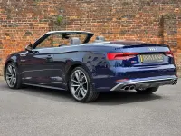 Used Audi S5 Cabriolet Advanced 354 HP (260 kW) 2017 Blue Cabriolet