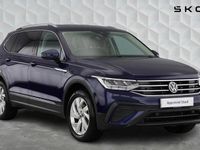 Used VW Tiguan Allspace Life 150 HP (110 kW) 2021 Blue SUV