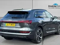 Second-hand Audi e-tron Black Edition 300 kW (408 CP) 2021 Gri SUV