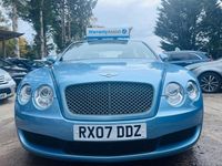 Used Bentley Continental 552 HP (405 kW) 2007 Blue Sedan