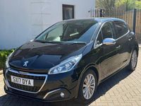Used Peugeot 208 Allure 2017 Blue Hatchback