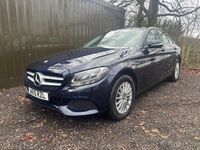 Used Mercedes C220 SE 170 HP (125 kW) 2015 Blue Sedan