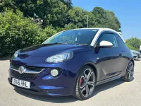 Used Vauxhall Adam S 150 HP (110 kW) 2016 Blue Hatchback