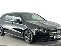 Used Mercedes CLA200 Shooting Brake AMG line 163 HP (119 kW) 2023 Black Estate