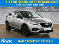Used Vauxhall Grandland X Sport 130 HP (95 kW) 2019 Grey SUV