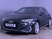 Used Audi A3 Sportback S-Line 150 HP (110 kW) 2022 Black Hatchback