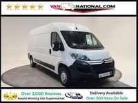 Used Citroën Relay 140 HP (102 kW) 2023 White Van