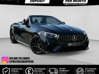 Used Mercedes E220 AMG Line Premium 2021 Black Cabriolet