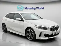 Used BMW 118 M Sport 136 HP (100 kW) 2021 White Hatchback
