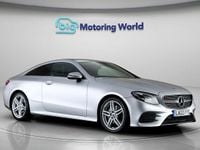 Used Mercedes E220 AMG line 194 HP (142 kW) 2020 Silver Coupe
