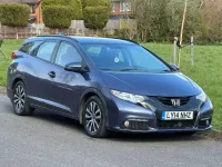 Używany Honda Civic SE Plus 2014 Niebieski Kombi