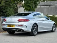 Used Mercedes C220 AMG Line Premium 2018 Silver Coupe