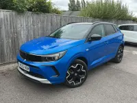 Used Vauxhall Grandland X Ultimate 130 HP (95 kW) 2023 Blue SUV