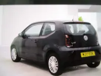 Used VW up! move up! 60 HP (44 kW) 2017 Black Hatchback