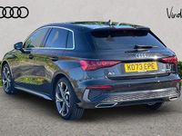 Used Audi A3 S-Line 147 HP (108 kW) 2024 Black Hatchback