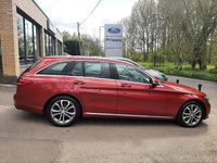 Używany Mercedes C220 2014 Czerwony Kombi