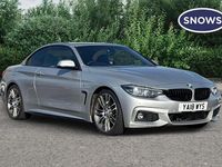 Used BMW 420 M Sport 184 HP (135 kW) 2018 Silver Cabriolet
