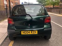 used Toyota Yaris 2004 1.3 PETROL 12 MONTHS MOT ULEZ FREE HPI CLEAR