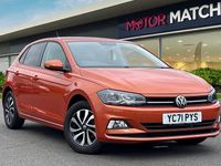 Used VW Polo Active 2021 Orange Hatchback