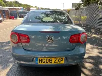 Used VW Eos 2008 Blue Cabriolet