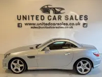 Begagnad Mercedes SLK250 AMG 2013 Silver Cab