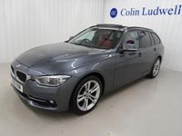 used BMW 318 3 Series D SPORT TOURING | Service History | Full Red Leather Seats | Heated