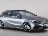 Used Mercedes A250 Premium 218 HP (160 kW) 2017 Grey Hatchback