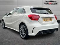 Used Mercedes A200 AMG 136 HP (100 kW) 2015 White Hatchback