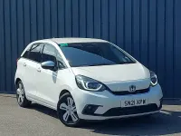 Used Honda Jazz Hybrid 109 HP (80 kW) 2021 White Hatchback