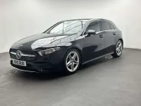 Used Mercedes A200 AMG line 2019 Black Hatchback
