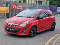 Used Vauxhall Corsa Edition 85 HP (62 kW) 2013 Red Hatchback