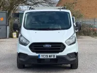 Used Ford Transit Custom 105 HP (77 kW) 2019 White Van