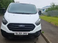 Used Ford Transit Custom 105 HP (77 kW) 2022 White Van