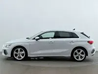 Used Audi A3 S-Line 150 HP (110 kW) 2024 White Hatchback