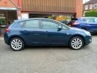 Used Vauxhall Astra Active 2012 Blue Hatchback