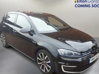 Used VW Golf VII GTE 204 HP (150 kW) 2016 Black Hatchback