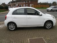 Used Nissan Micra Acenta 2016 White Hatchback