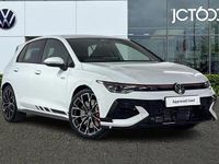 New VW Golf VIII GTI Clubsport 300 HP (220 kW) 2025 White Hatchback