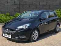 Used Vauxhall Corsa Design Edition 89 HP (65 kW) 2019 Black Hatchback
