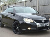 Used VW Eos Sportline 2006 Black Cabriolet