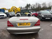 Used Mercedes SLK320 2003 Silver Cabriolet