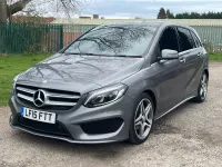 Used Mercedes B180 AMG Line Premium 109 HP (80 kW) 2015 Grey MPV