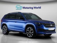 Used Skoda Kodiaq SportLine 150 HP (110 kW) 2022 Blue SUV