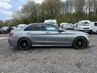 Used Mercedes C200 AMG Line Premium Plus 2015 Silver Sedan