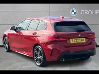 Used BMW 118 M Sport 134 HP (98 kW) 2022 Red Hatchback