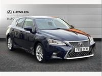 Used Lexus CT200h Luxury Line 136 HP (100 kW) 2018 Blue Hatchback